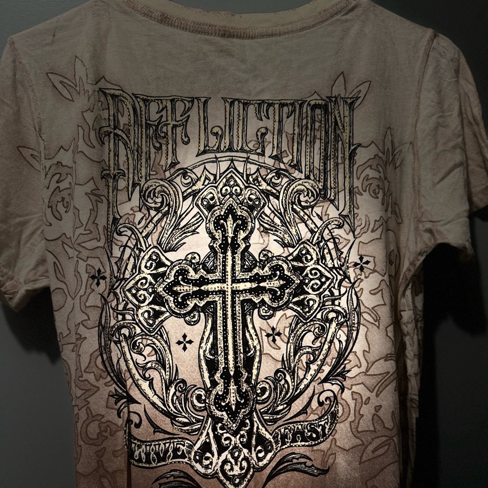 Bundle lot Affliction set of 5 Graphic Tee